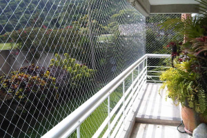 malla de seguridad para patio